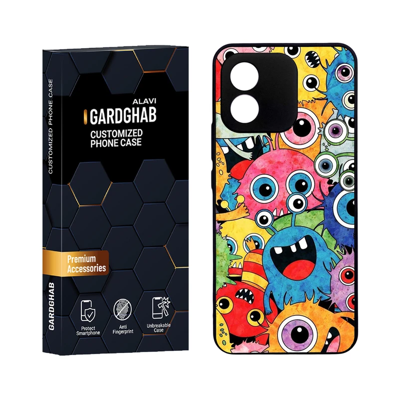 کاور گارد قاب علوی مدل دورژله انیمه مناسب برای گوشی موبایل آنر X5 4G 2023