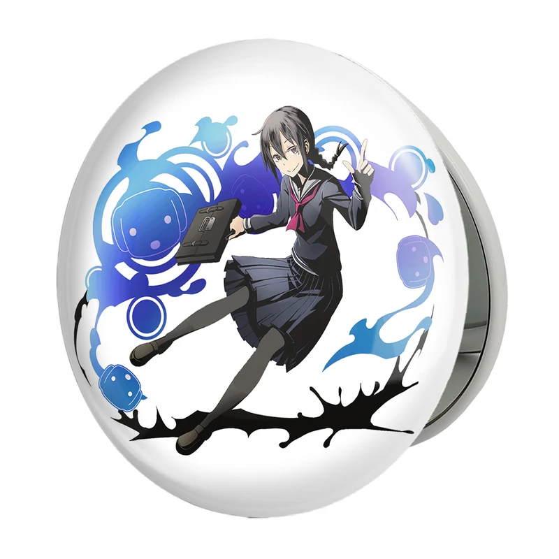 آینه جیبی خندالو طرح اریهارا انیمه دورارارا مدل تاشو کد 32127