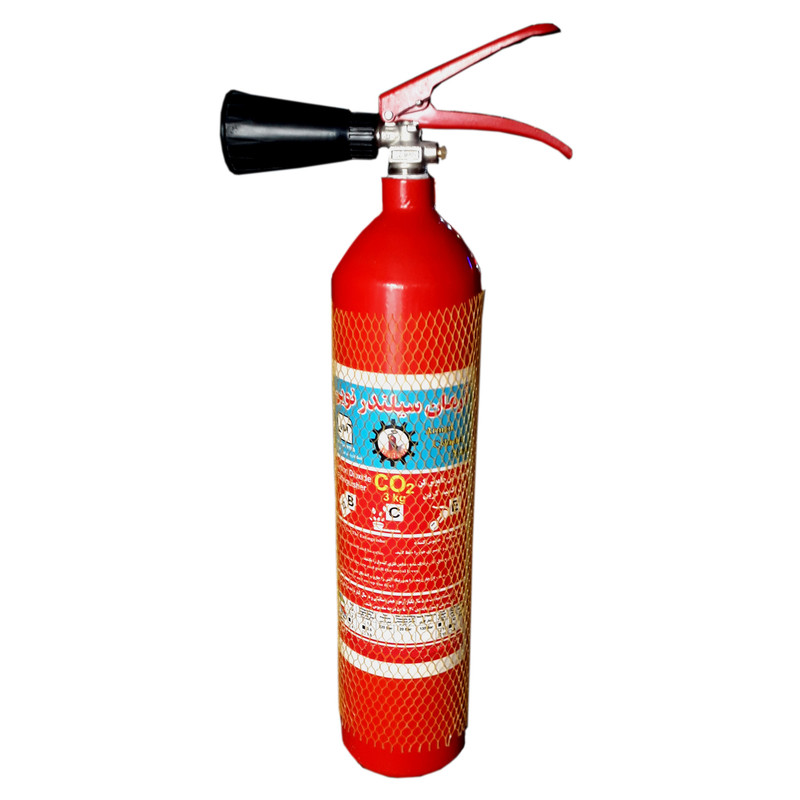 کپسول آتش نشانی آرمان سیلندر مدل CO2 ظرفیت 3 کیلوگرم