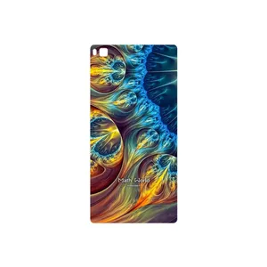 MAHOOT Mathematical Geometric Shape 8 Cover Sticker for Huawei P8