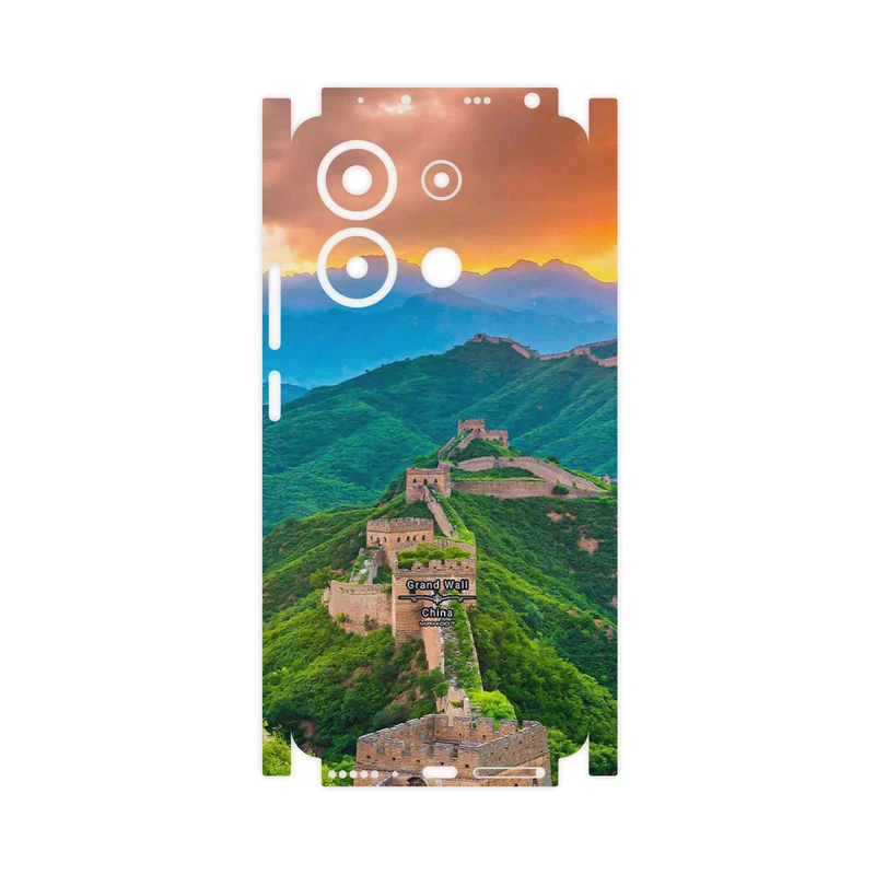 برچسب پوششی ماهوت مدل China Grand Wall-FullSkin مناسب برای گوشی موبایل شیائومی Redmi Note 13 4G