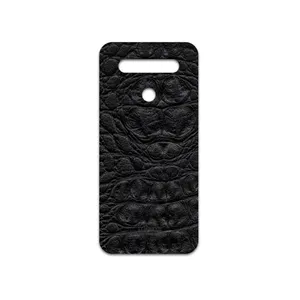 MAHOOT Black-Crocodile-Leather Cover Sticker for LG K51S