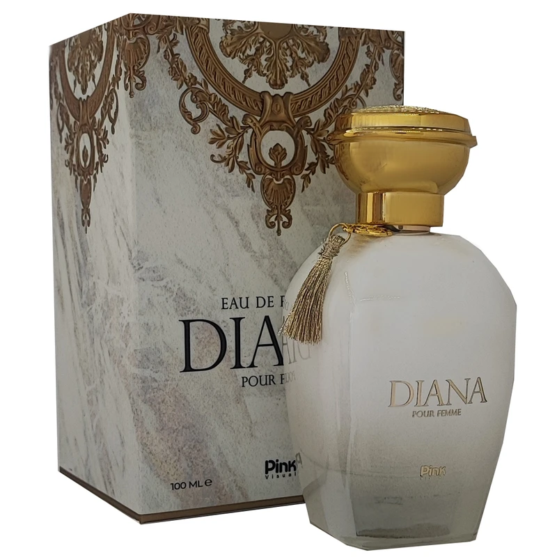 ادوپرفیوم زنانه پینک ویژوال مدل Diana Baccarat Rouge حجم 100 میلی‌لیتر