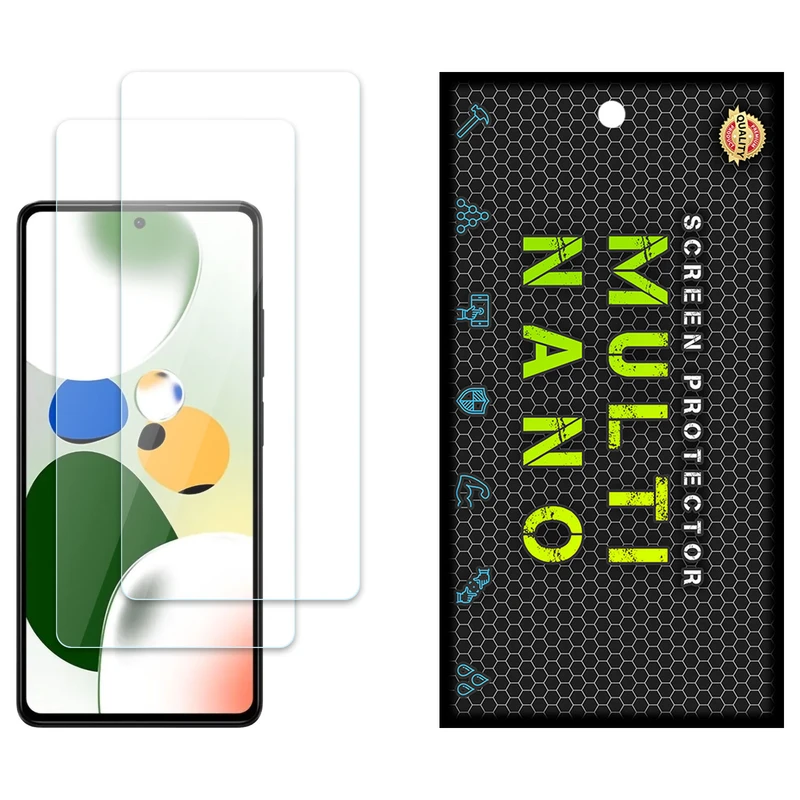 محافظ صفحه نمایش مولتی نانو مدل X-S2N مناسب برای گوشی موبایل شیائومی Redmi Note 12 Pro Speed بسته دو عددی