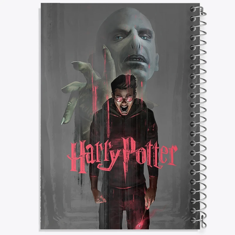 دفتر لیست خرید 50 برگ خندالو طرح هری پاتر (Harry Potter) کد F116