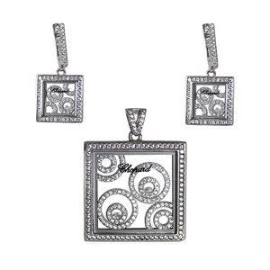 نیم ست نقره زنانه کد 2466