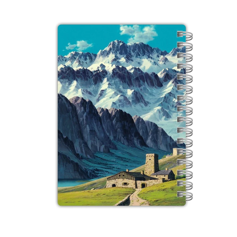 دفترچه یادداشت 50 برگ مدل کوه کد 349