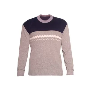 پلیور مردانه مدل بافت موجی کد MOJI-SorTuSe