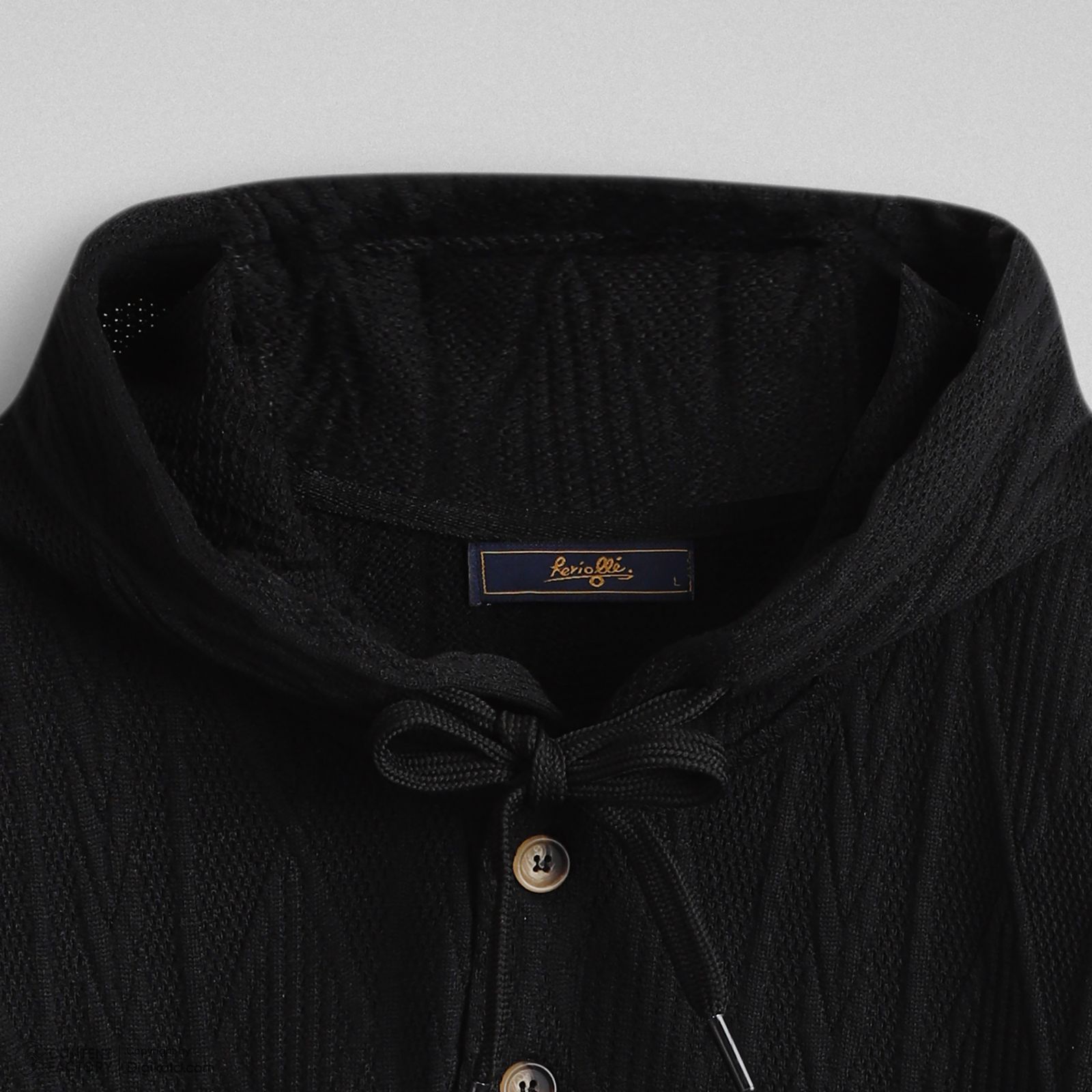 پلیور یقه برگردان مردانه فریولی مدل 150060102 - - 2