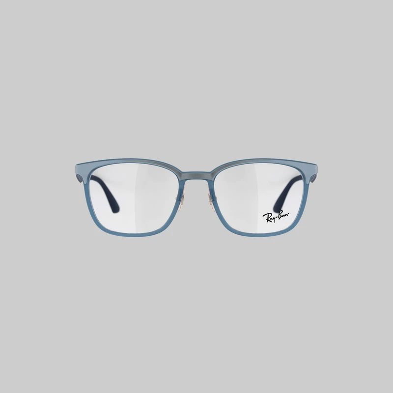 فریم عینک طبی ویفرر (Wayfarer) ری بن مدل 0RX7117-8019 مناسب برای صورت مربع، مستطیل و لوزی