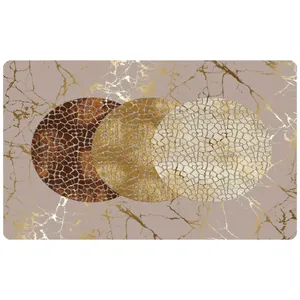 پادری مدل فرشینه رویه مخمل کد m/305 سایز 46×76 سانتی متر