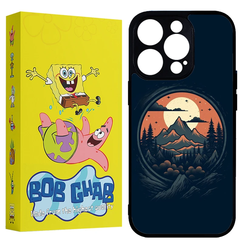 کاور باب قاب طرح طبیعت مدل BCP14P مناسب برای گوشی موبایل اپل iPhone 14 Pro