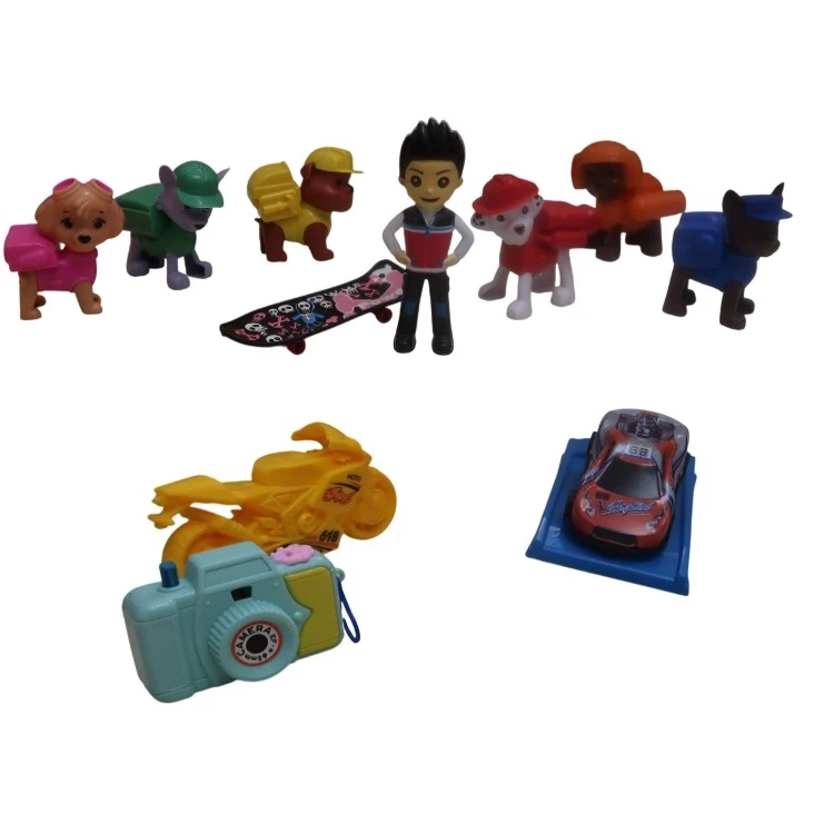 فیگور مدل سگ نگهبان ارتفاع 20 سانتی‌متر بسته 11 عددی 