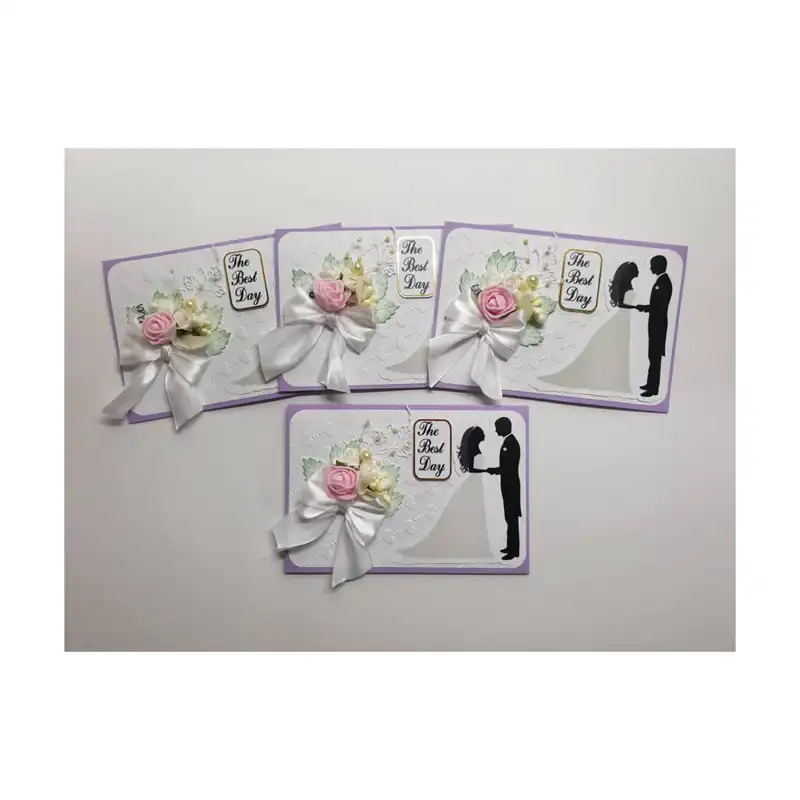 کارت پستال مدل عروسی و عقد طرح تبریک روز خاص