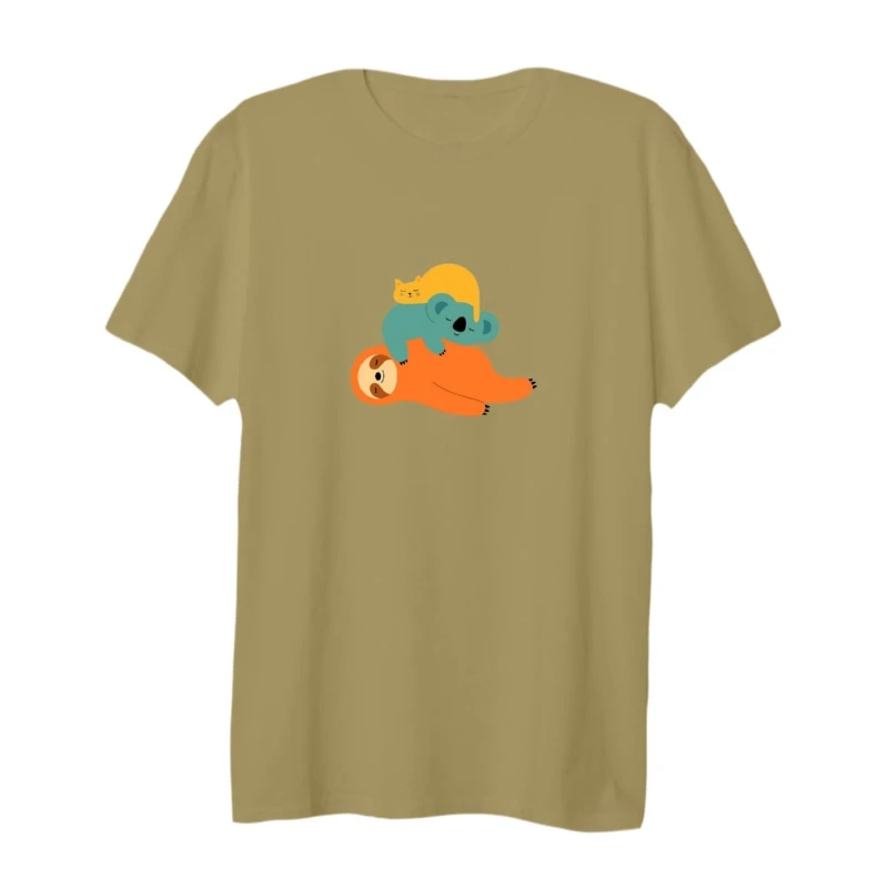 تی شرت لانگ آستین کوتاه زنانه مدل تنبل و کوالا