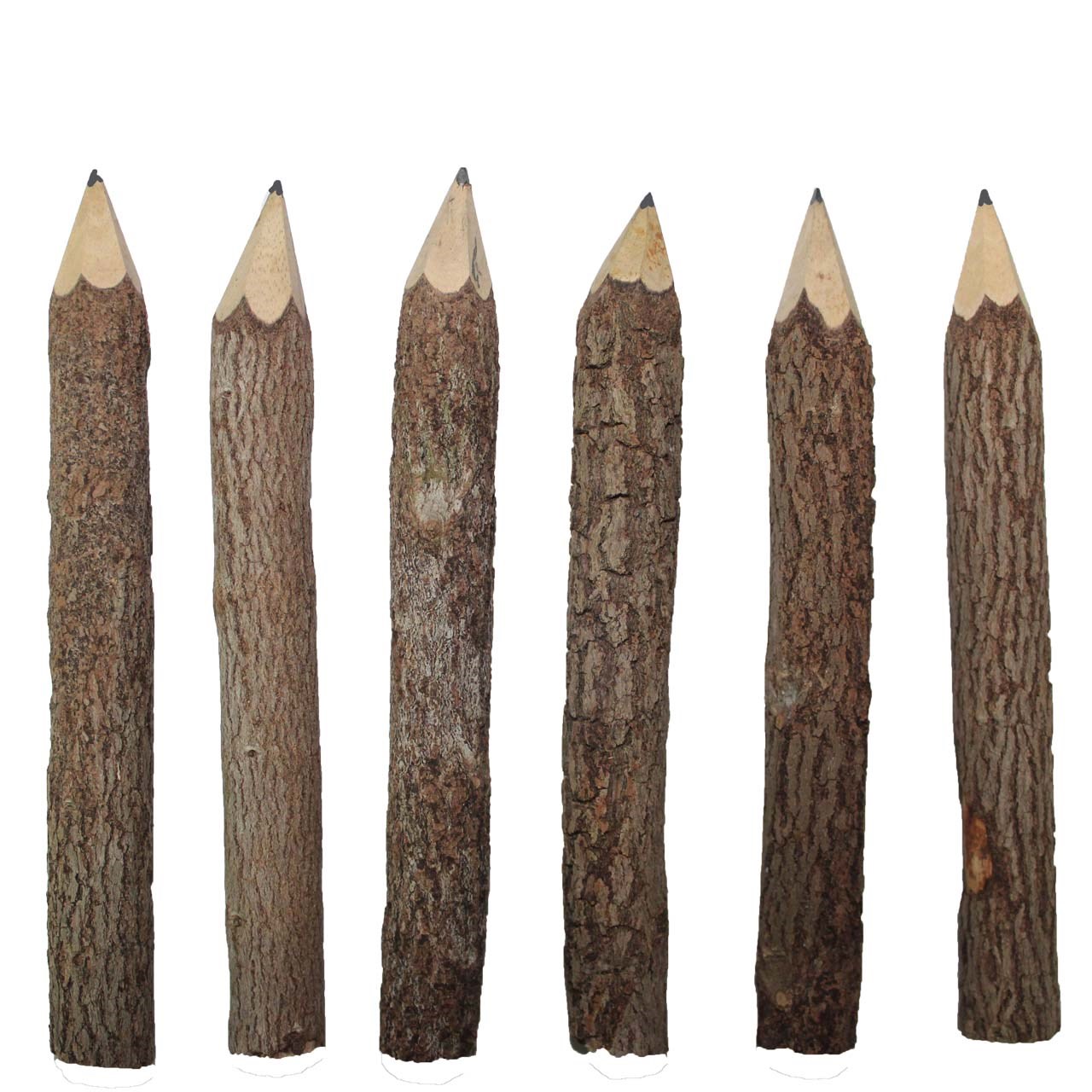 مداد مشکی مدادچوبی مدل کوتاه6 عدد