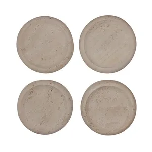 زیرلیوانی سنگی مدل tr077 بسته چهار عددی