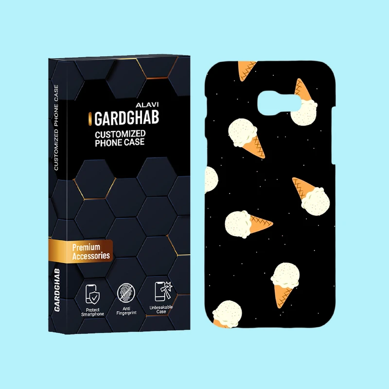 کاور گارد قاب علوی مدل پترن فانتزی مناسب برای گوشی موبایل سامسونگ Galaxy A5 2017 / A520