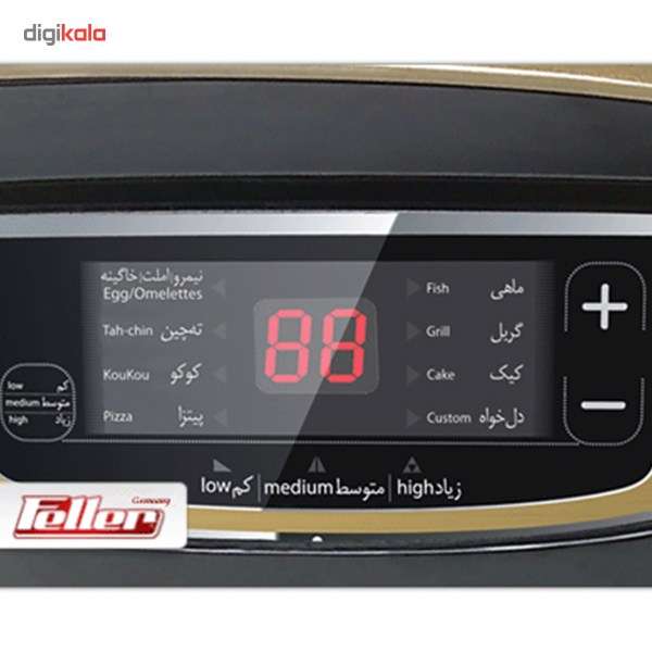 گریل و ساندویچ ساز فلر مدل MC 150 DGO