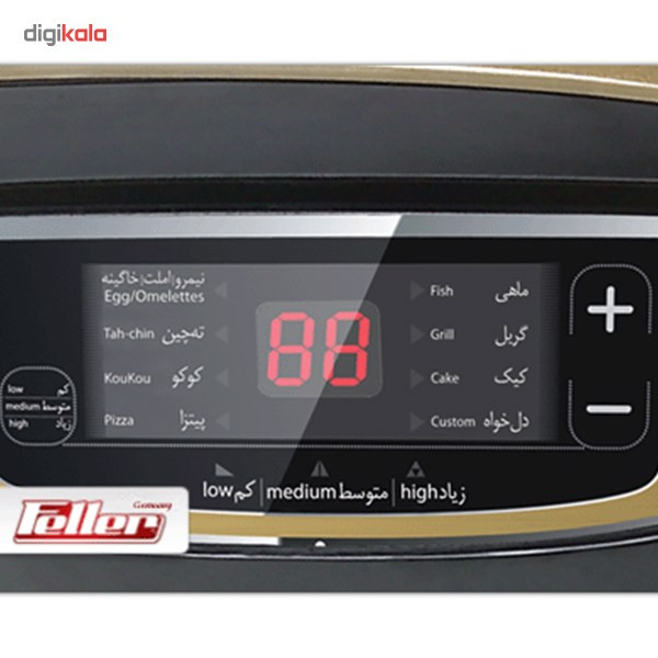 گریل و ساندویچ ساز فلر مدل MC 150 DGO