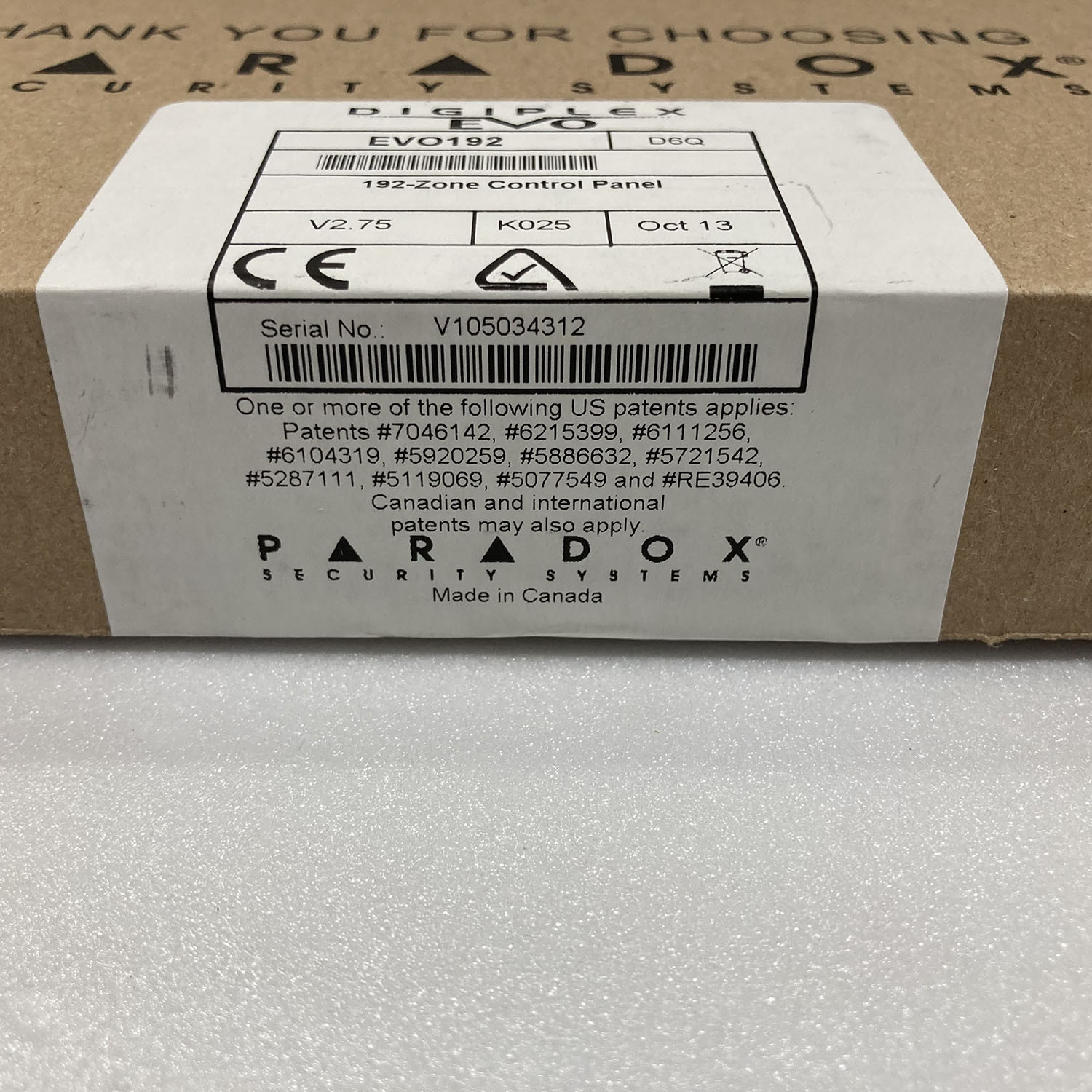 دزدگیر اماکن پارادوکس مدل EVO192 دزدگیر اماکن پارادوکس مدل EVO192