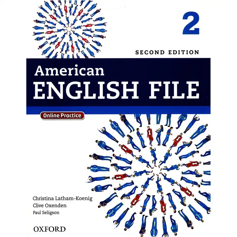 کتاب 2 American English File اثر کریستینا لاثام - دو جلدی