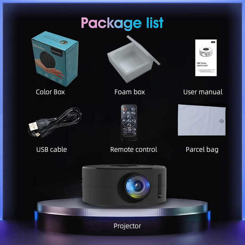 مینی ویدئو پروژکتور بورگو مدل MINI