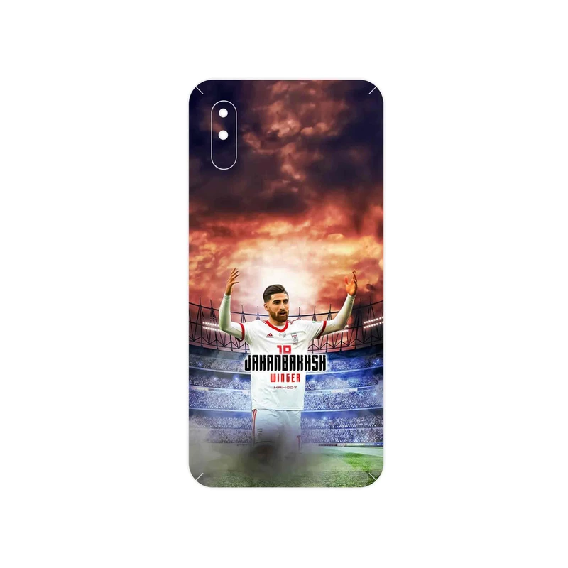 برچسب پوششی ماهوت مدل Alireza Jahanbakhsh مناسب برای گوشی موبایل شیائومی Redmi 9i Sport