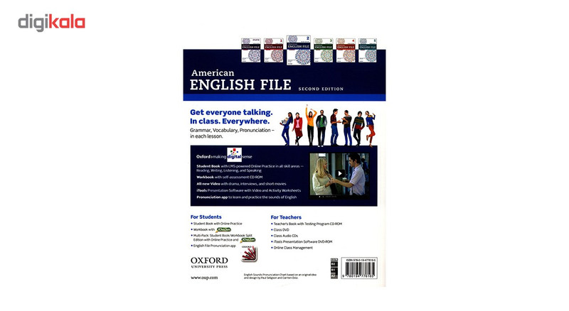 کتاب 2 American English File اثر کریستینا لاثام - دو جلدی کتاب 2 American English File اثر کریستینا لاثام - دو جلدی