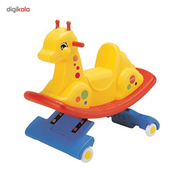 اسباب بازی چرخدار کودک اجوپلی مدل Giraffe