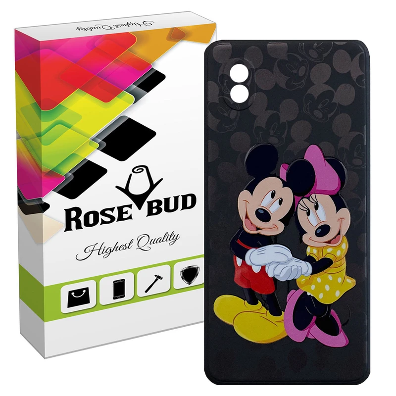 کاور رز باد طرح مینی موس مدل MRM7-015 مناسب برای گوشی موبایل سامسونگ Galaxy A01 Core