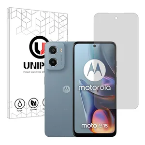 Unipro Star 4 model matte screen protector suitable for Motorola Moto E15 Mobile phone