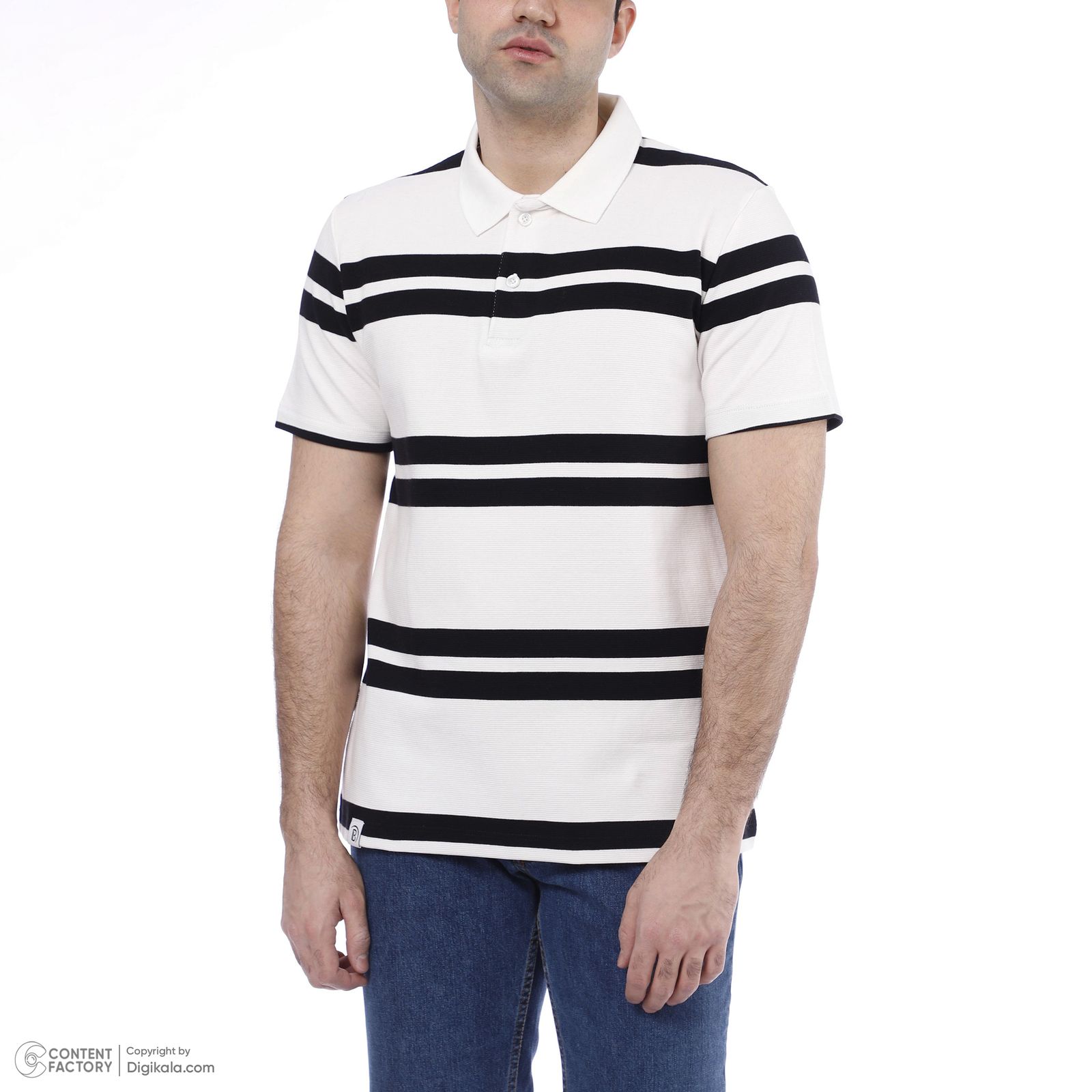 پولوشرت آستین کوتاه مردانه باینت مدل 2261794 کد 01 -  - 3