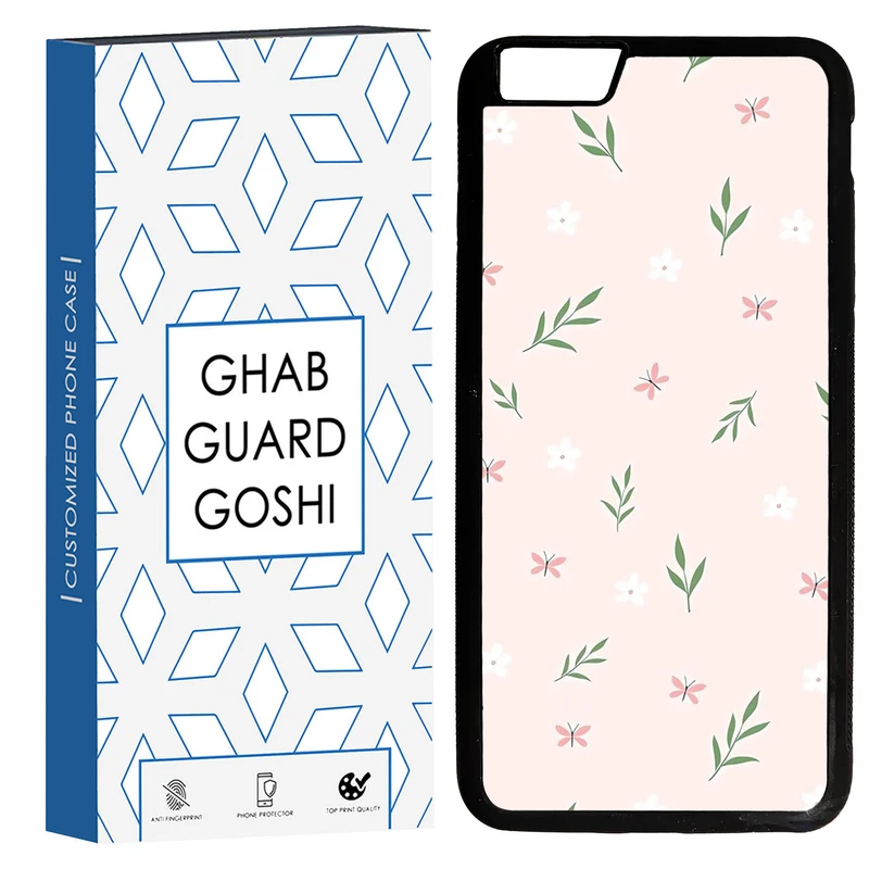 کاور قاب گارد گوشی طرح گل کد TPU-056 مناسب برای گوشی موبایل اپل Iphone 6 PLUS / 6S PLUS