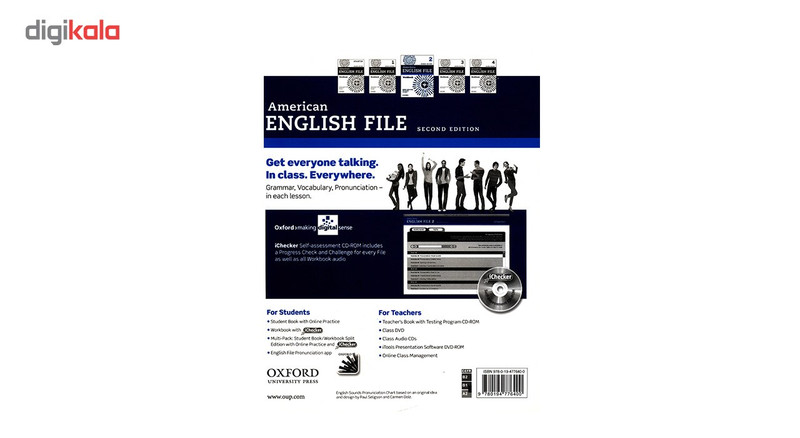 کتاب 2 American English File اثر کریستینا لاثام - دو جلدی کتاب 2 American English File اثر کریستینا لاثام - دو جلدی