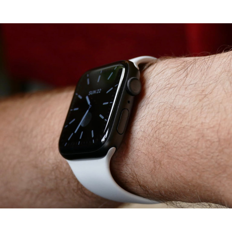 ساعت هوشمند اپل واچ سری 5 مدل 44m Aluminum Case Black Sport Silicon Band -  - 25