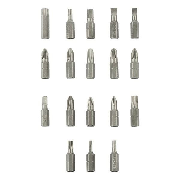 مجموعه 50 عددی سری پیچ گوشتی و مته آاگ مدل 430411-B مجموعه 50 عددی سری پیچ گوشتی و مته آاگ مدل 430411-B