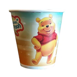 لیوان یکبار مصرف مدل pooh بسته 50 عددی