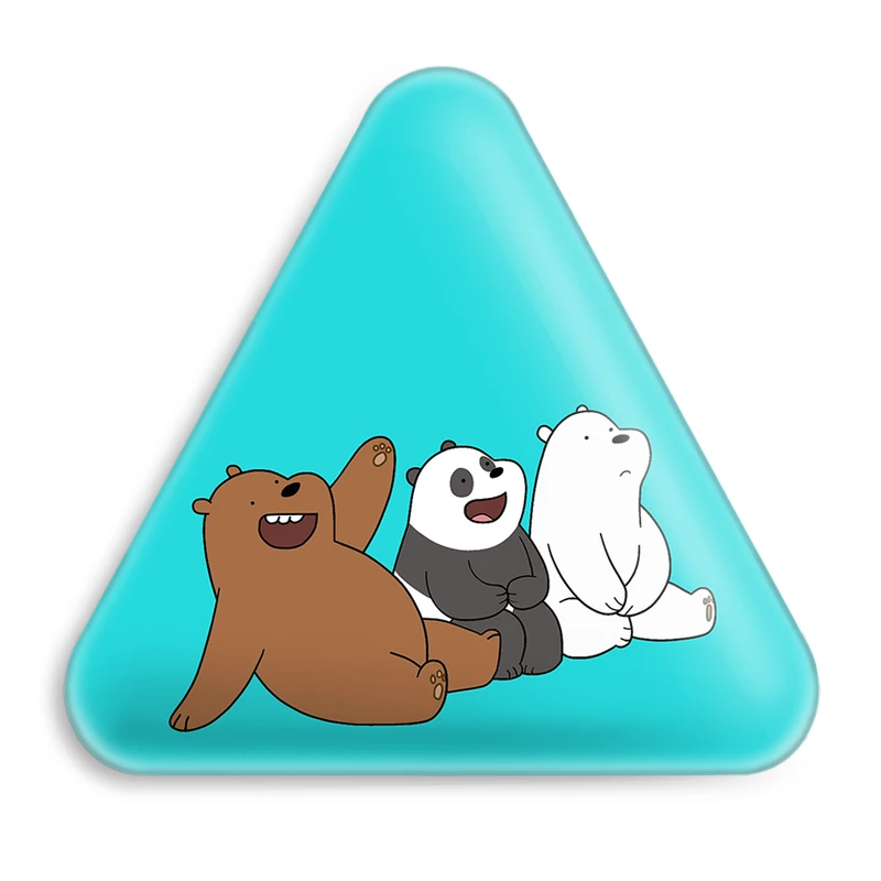 پیکسل خندالو طرح سه خرس کله پوک مدل مثلثی کد 10601