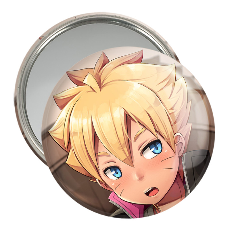 آینه جیبی خندالو مدل بوروتو اوزوماکی انیمه بوروتو Boruto کد 15719 آینه جیبی خندالو مدل بوروتو اوزوماکی انیمه بوروتو Boruto کد 15719