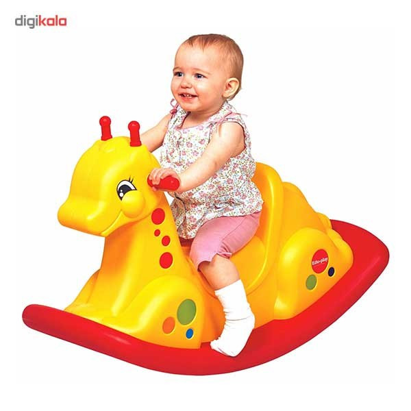 اسباب بازی چرخدار کودک اجوپلی مدل Giraffe