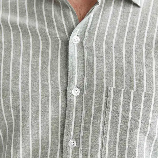 پیراهن آستین بلند مردانه دفکتو مدل W7950AZGN425