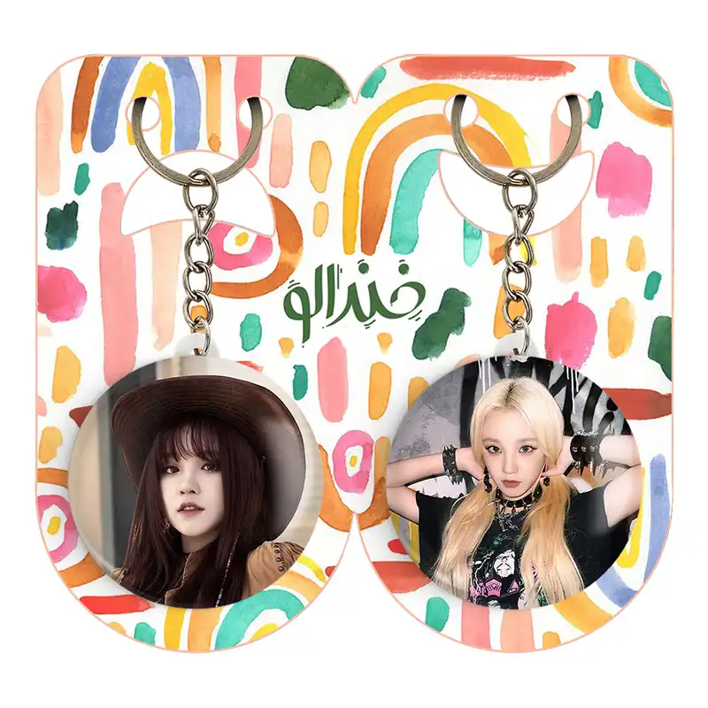 جاکلیدی خندالو مدل یوکی گروه جی آیدل GIdle کد 1951019515 مجموعه 2 عددی