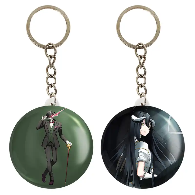 جاکلیدی خندالو مدل اینز ساما انیمه اورلرد کد 1832018325 مجموعه 2 عددی