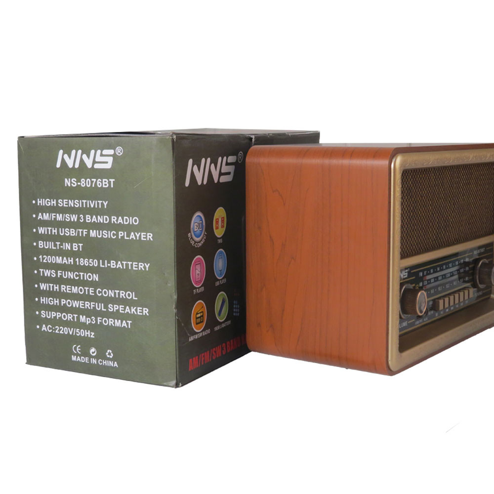رادیو مدل NS-8076BT NNS رادیو مدل NS-8076BT NNS