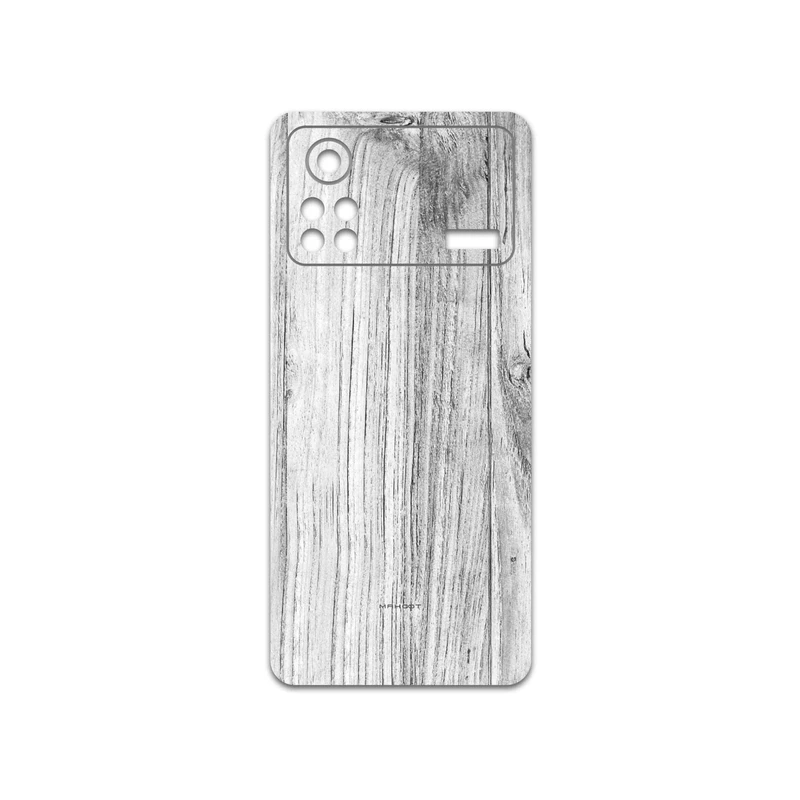 برچسب پوششی ماهوت مدل White-Wood مناسب برای گوشی موبایل شیائومی Poco X4 Pro 5G