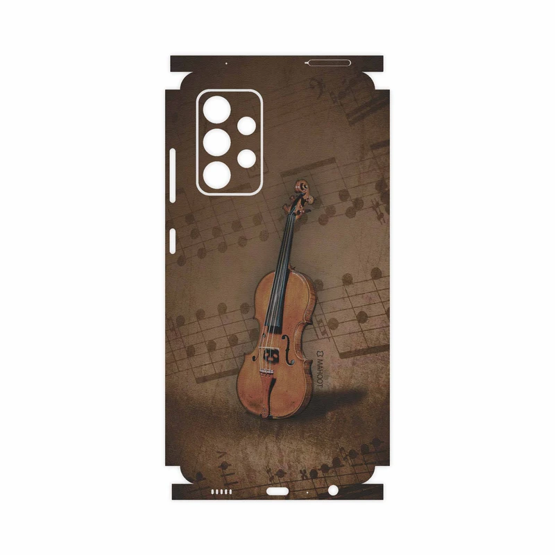 برچسب پوششی ماهوت مدل Violin-Instrument-FullSkin مناسب برای گوشی موبایل سامسونگ Galaxy A52s 5G