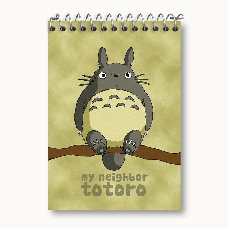 دفتر یادداشت 50 برگ خندالو طرح انیمه توتورو (Totoro) کد N2117