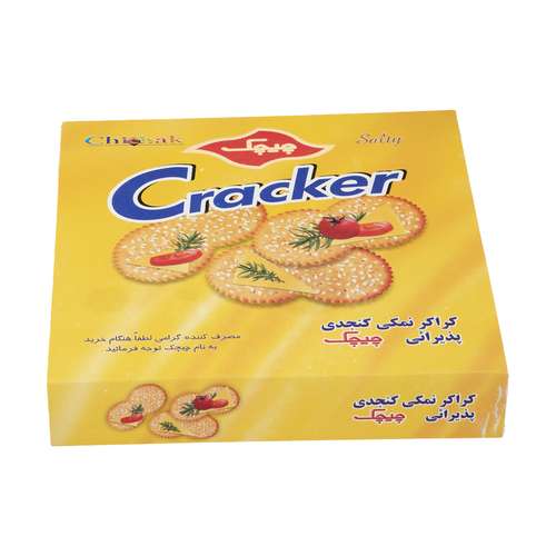 کراکر نمکی کنجدی چیچک - 285 گرم 
