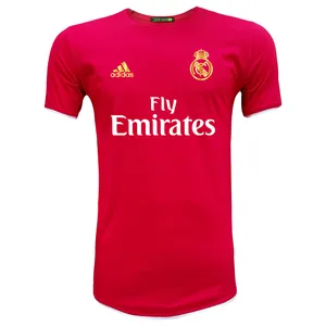 تیشرت ورزشی مردانه طرح رئال کد 904265 رنگ قرمز